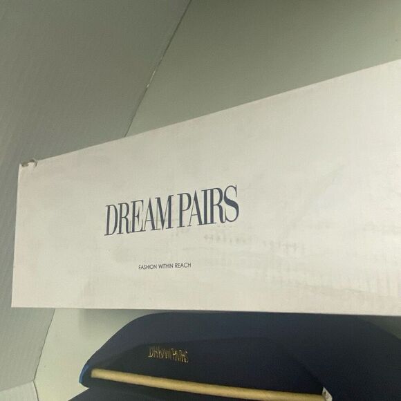 DREAM PAIRS Women’s Flats Slip On Navy Shoes Pointed Toe Size 9.5 New With Tags - Picture 11 of 11